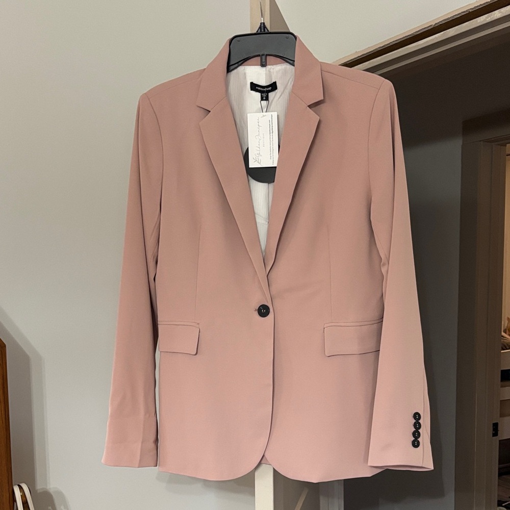 NWT Women's Pink Blazer